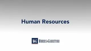 Human Resources | Morris & Garritano