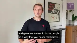 Former mentee, Twitter's James Glynn, supports the John Schofield Trust