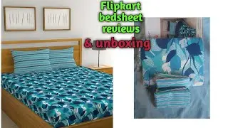 Flipkart bedsheet haul under 300 | best cheapest bedsheet haul & unboxing | trident bedsheet haul