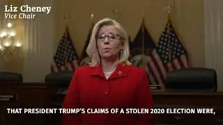 Message from Vice Chair Liz Cheney about Thursday&rsquo;s Hearing