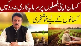 Farmers should invest on their crops. Good news for farmers. Important video