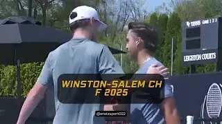 Winston-Salem Challenger 2025 F: Jack Pinnington Jones [4] vs. Trevor Svajda Extended Highlights
