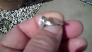 Cleaning the Gold/Opal/Diamond ring....How I do it...