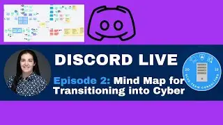 Discord Live: Episode 2 - MindMap to Get Started in Cybersecurity