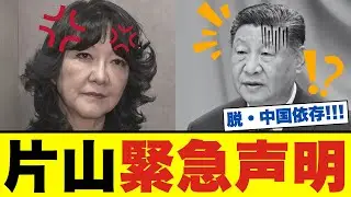 【緊急】片山財務大臣がG7で緊急声明！中国への依存問題でついに本格行動、国益を守る！
