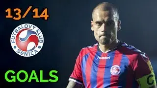 Juraj Piroska | 13 GOALS for FK SENICA | 13/14