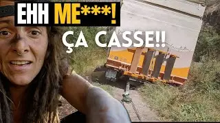 J'ai CASSÉ LE CHÂSSIS de mon camion aménagé sur une piste en Arménie...