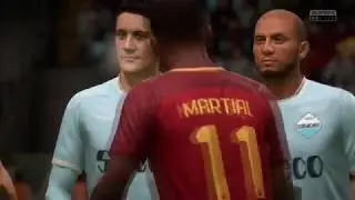 онлайн-карьера FIFA18 Лига Чемпионов Рома-Лацио