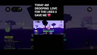 DROPPING LOVE FRUIT FOR 30 LIKES THX FOR UR SUPPORT #lovefruit#roblox #bloxfruit #thankyou