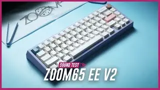 Zoom65 Essential Edition V2 Sound Test | New Design, Still Thocky