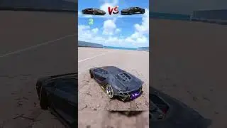 Lamborghini vs Bugatti 😱 | Bull vs Beast  #cargames #carstunt #automobile