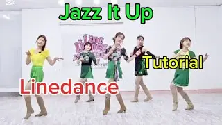 🌹Jazz It Up Linedance (Improver) - Tutorial 째즈 이 럽 라인댄스 투토리얼