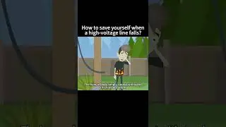 How to save youself When a high voltage falls? #electricalnanban