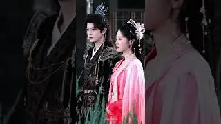 yue yuting & liu runming, shooting drama🎬 #yueyuting #youtubeshorts #viral #fypシ