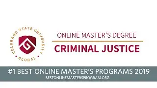 CSU Global Online Master's Degree in Criminal Justice