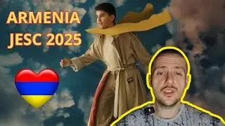 🇦🇲 Реакция на Детское Евровидение-2025 от Армяна Альберта Храброе Сердце