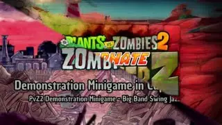 PvZ 2 Demonstration Minigame Mashup - Crimson Front + Cuphead Style