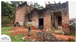 Decepcionado por la Casa Abandonada que Heredó, Joven Genio la Transformó Rápidamente en un Paraíso