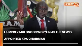 Humprey Mulongo Sworn In As The Newly Appointed KRA Chairman