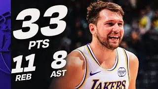 Luka Dončić Drops 33 PTS, 11 REB & 8 AST vs Jazz | November 23, 2025