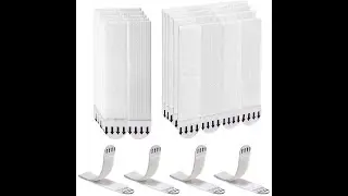 Sinnsally Heavy Duty Picture Hanging Strips (20 Pairs)