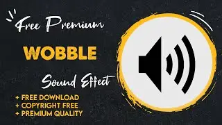 Wobble Sound Effect (Shaky Plastic Sheet Foley) | FREE 4K DOWNLOAD - NO COPYRIGHT