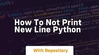 how to not print new line python
