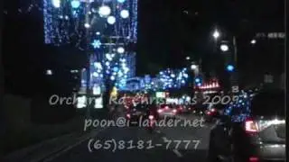 Christmas Deco On Orchard Road, Singapore 2009. Presented by: Paexco