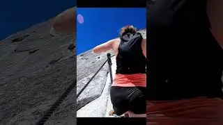 Hiking the CABLES on HALF DOME