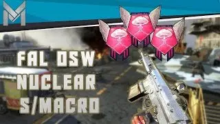 Black Ops 2 TDM Nuclear Flawnless 33 Kills on Carrier FAL OSW 200 Ping