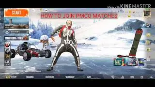 How To Join PMCO Matches - PUBG MOBILE #pubgmobile