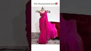 dreamy saree💕🎀 #women#saree#beautiful#viral #fashion#trending#attractive #pintrest