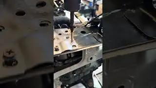 Drill & Weld Radiator Support #carrepair #ซ่อมรถ