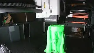Articulated Grogu timelapse.