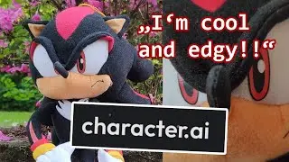 My Shadow The Hedgehog Plushie Can Talk?! | Character AI App Shenanigans Part 1