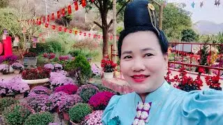 Mỹ Duyên đến thăm quang Định