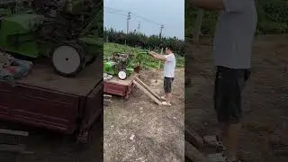 Four-wheel drive micro tillage machine weeder lawnbreaker Orchard greenhouse management.