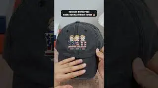 All Love, All Papa - Personalized Vintage Washed Denim Baseball Cap - Gift For Dad - BCW-HA0510-V1
