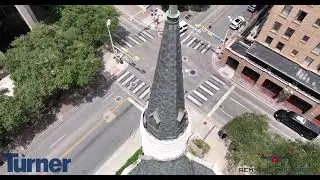 Before & After Restoration of Travis Park United Methodist Church 2024-2025