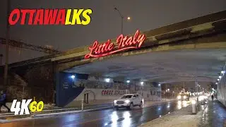 Little Italy Christmas Night Walk, Virtual Ottawa Walking Tour, December 20, 2020