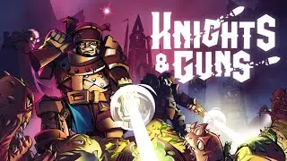 Knights & Guns (Xbox One) - quick play - Pang/Buster Bros clone with RPG elements and tons of levels