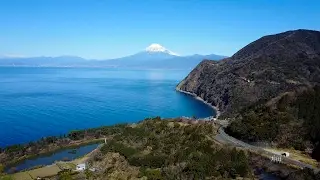 2017 絶景空撮・西伊豆駿河湾の富士(4K) Fantastic Aerial Shot Of Mt. Fuji At West Izu(UHD)