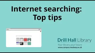 Internet searching - top tips