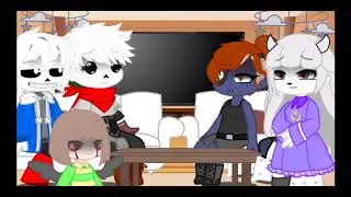 ❤️- undertale reacts frisk to as Future  kanao - ( 🇧🇷 ) (🇺🇲) ( 1/1) ~frans~