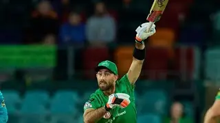 Maxwell's match winning six  | Helicopter Shot|MS vs BH| BBL 🔥🔥🔥
