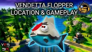 Fortnite Vendetta Flopper Location & Gameplay *LEGENDARY* (Fortnite Battle Royale)