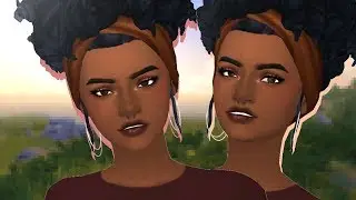 SIMS 4 | CREATE A SIM | BLACK BEAUTY + CC LINKS