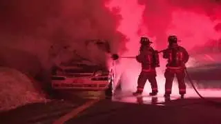 Hwy27 Car Fire