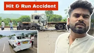 Hit & Run😰 Caught on Camera! 😱 | Shocking Accident Vlog #accidentnews #vlog #viral