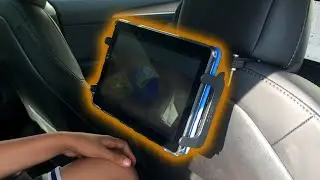Tesla - 3D Printed Adjustable Rear Seat Tablet Mount for Model 3 & Y
